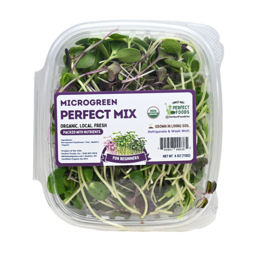Perfect Mix Microgreens 4oz - Fresh, Organic