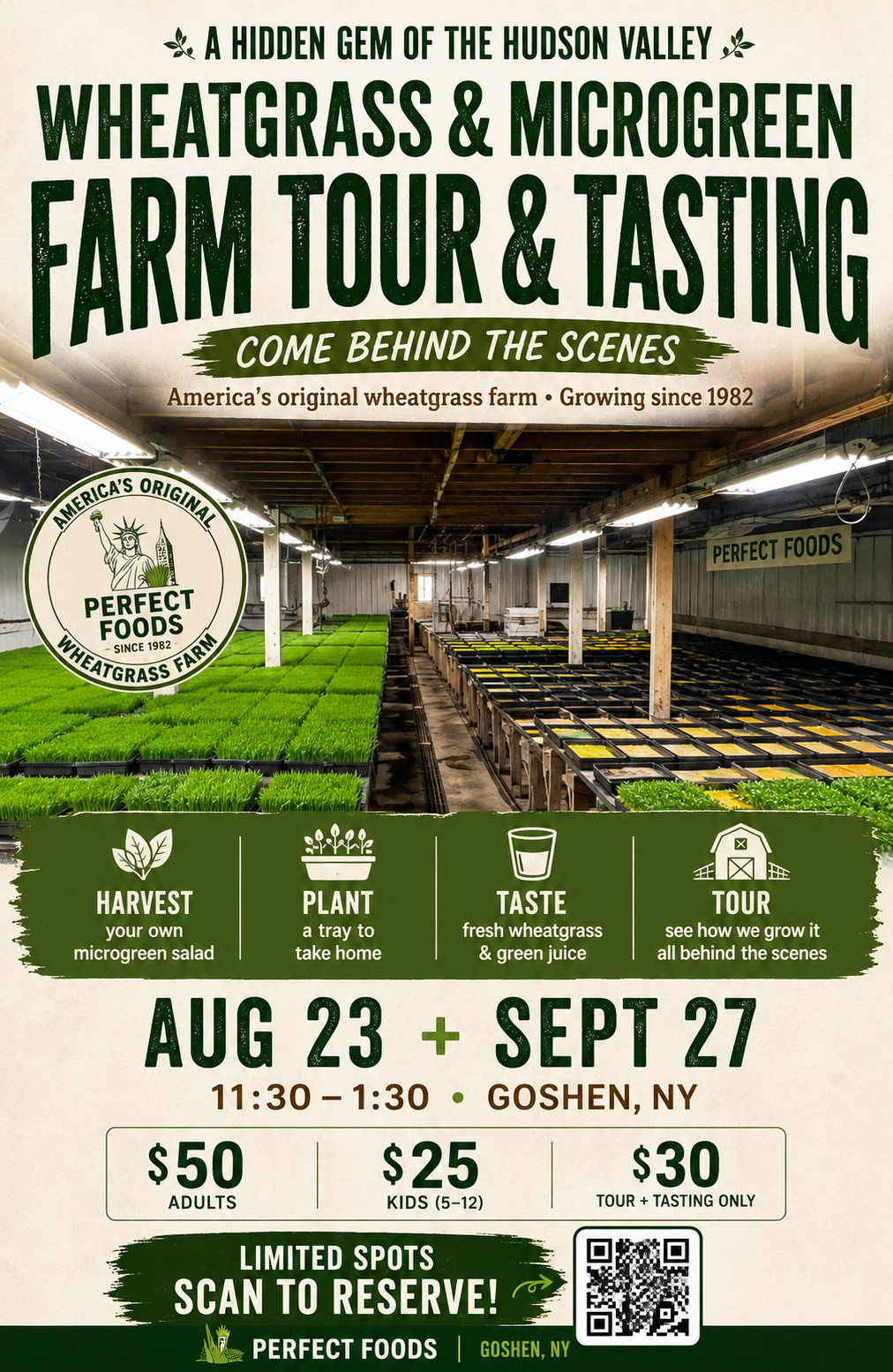 Wellness Farm Tour & Tasting - Adult 1 farm tour and tasting
