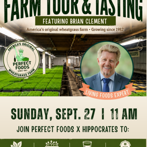 Brian Clement + Farm Tour & Tasting: Grand Event